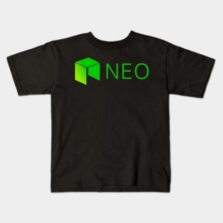 Neo Crypto Neocoin Token Neo Cryptocurrency coin token Kids T-Shirt